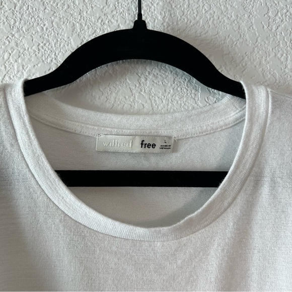 Artizia Women Cropped Knot Short Sleeve Top Size Large - Picture 2 of 4